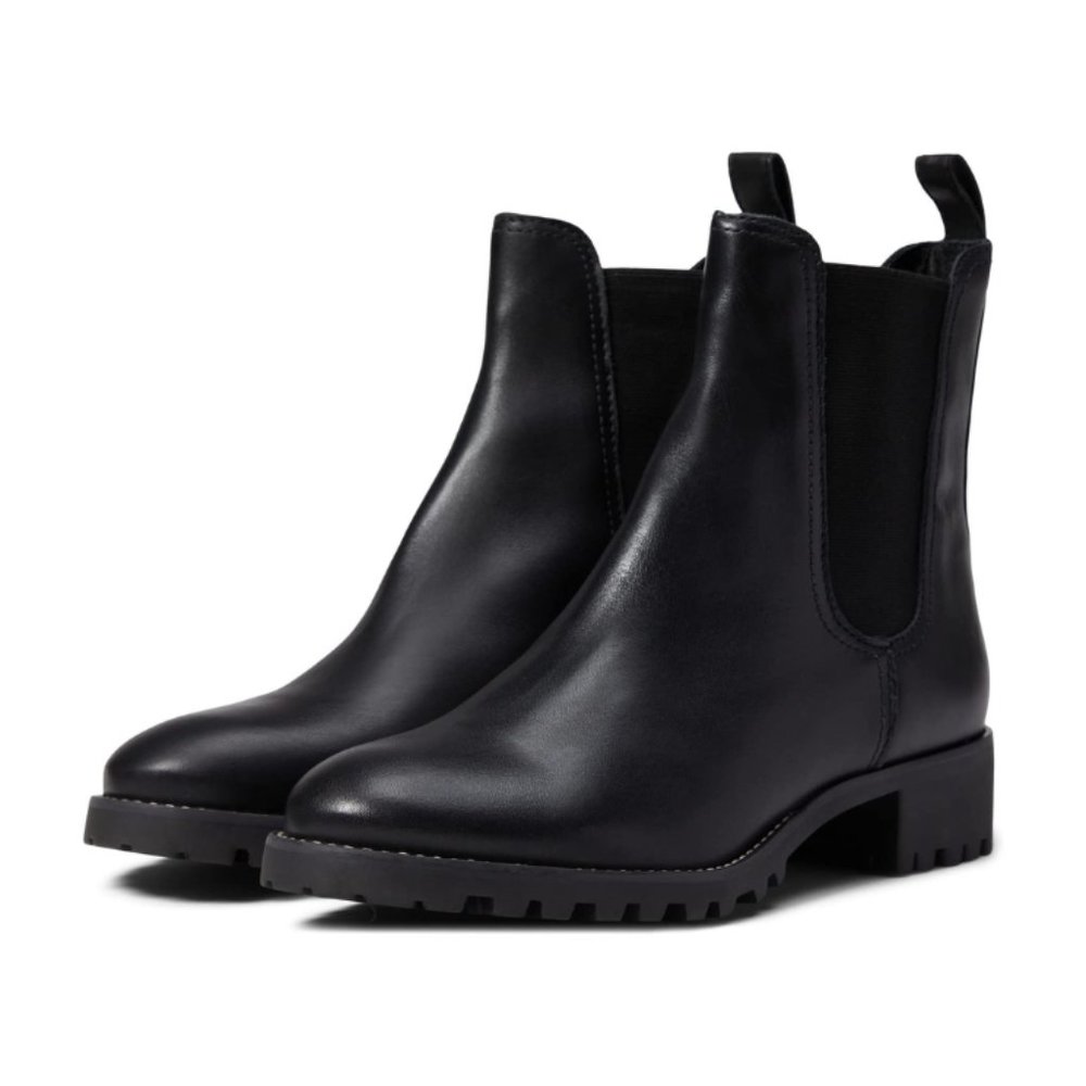 Soludos Chelsea Boot in Black